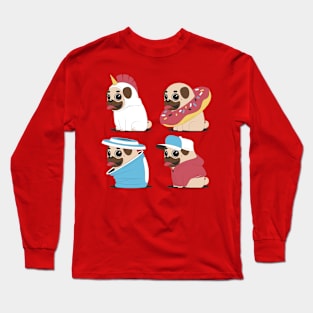 Pug Collection Long Sleeve T-Shirt